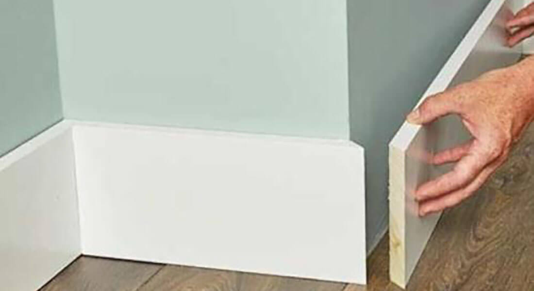 نصب قرنیز پی وی سی و ام دی اف cornice
