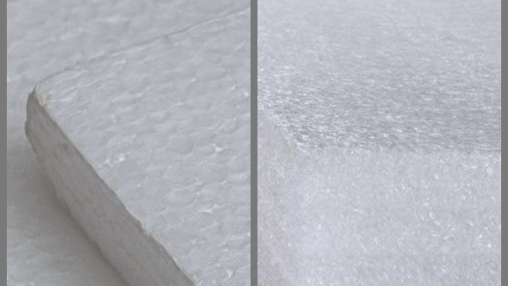 مقایسه انواع فوم و یونولیت comparison of different foam