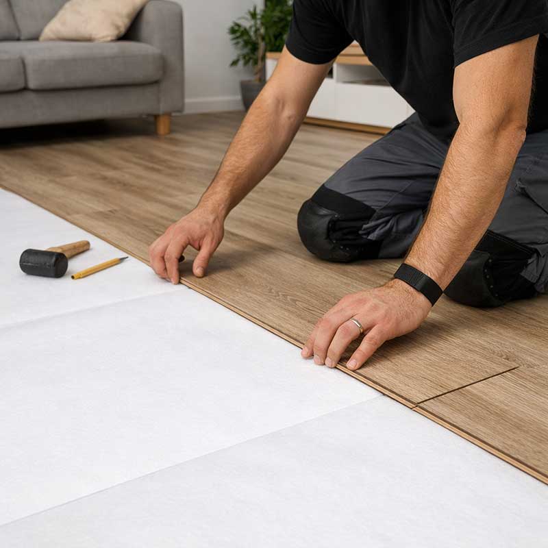 فوم سایلنت زیر پارکت 1.5 میل_Silent Foam