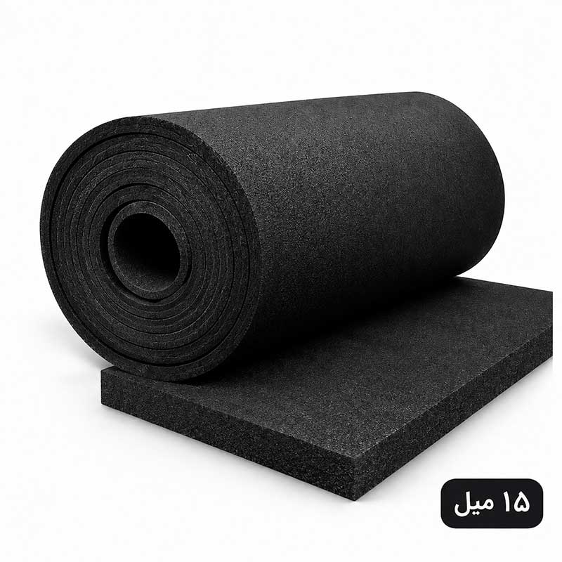 فوم کراسلینک XPE مشکی 20 میل