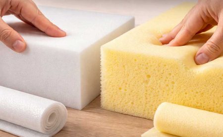 مقایسه فوم تشکی پلی اتیلن و اسفنج_polyethylene-foam-vs-sponge